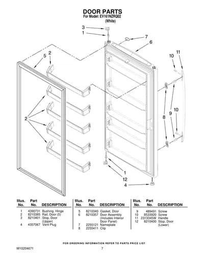 DOOR PARTS