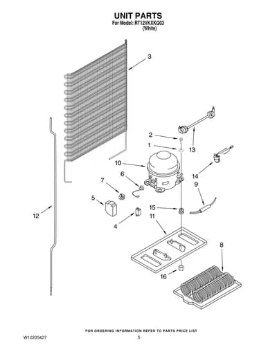UNIT PARTS