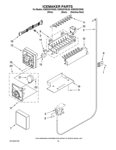 ICEMAKER PARTS
