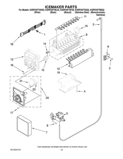 ICEMAKER PARTS