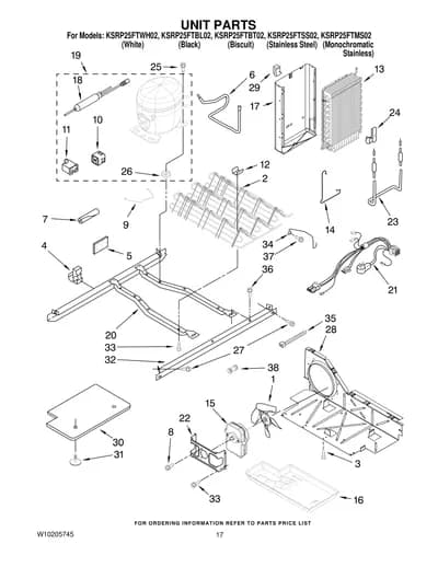 UNIT PARTS