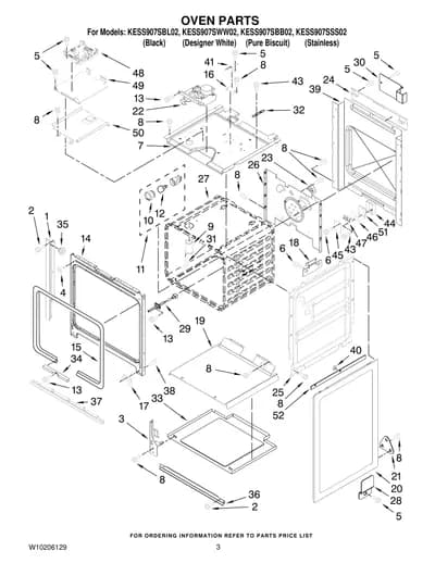 OVEN PARTS