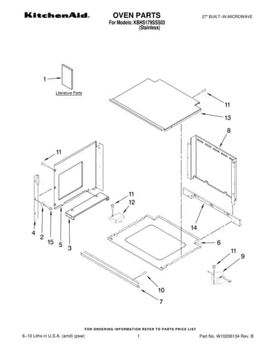 OVEN PARTS