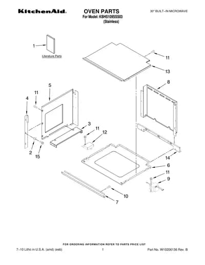 OVEN PARTS