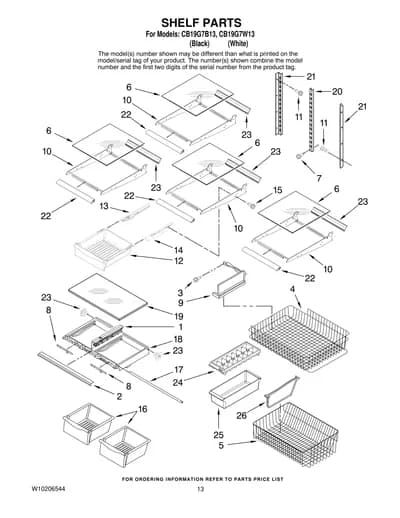 SHELF PARTS