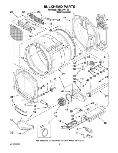 BULKHEAD PARTS