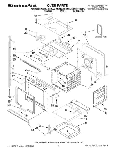 OVEN PARTS