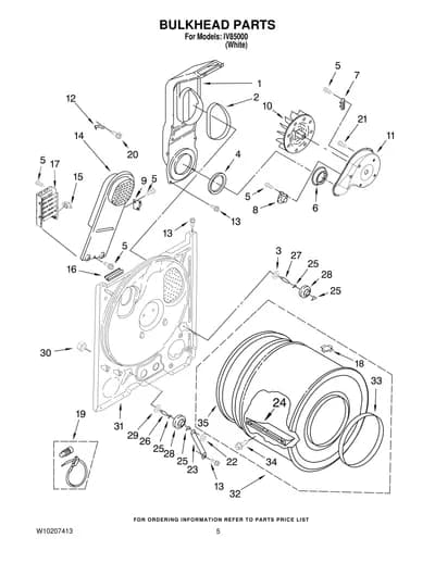 BULKHEAD PARTS