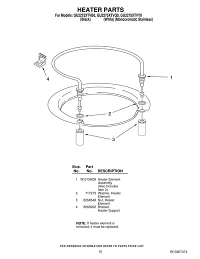 HEATER PARTS