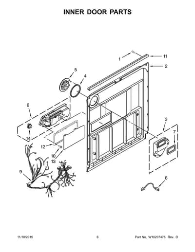 INNER DOOR PARTS