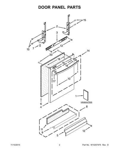 DOOR PANEL PARTS