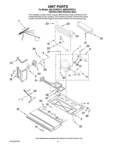 UNIT PARTS