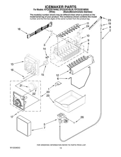 ICEMAKER PARTS