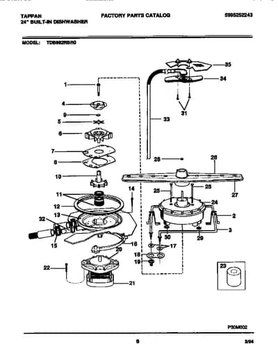 MOTOR PUMP PARTS