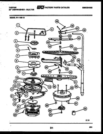 MOTOR PUMP PARTS