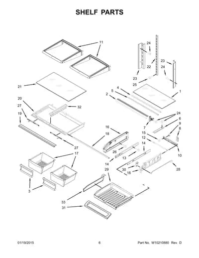 SHELF PARTS