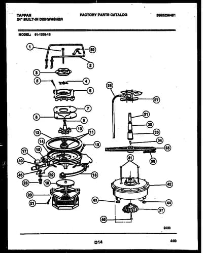 MOTOR PUMP PARTS