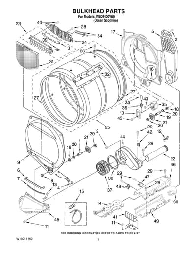 BULKHEAD PARTS