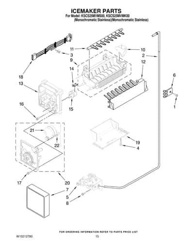 ICEMAKER PARTS