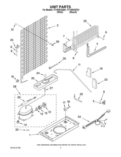UNIT PARTS
