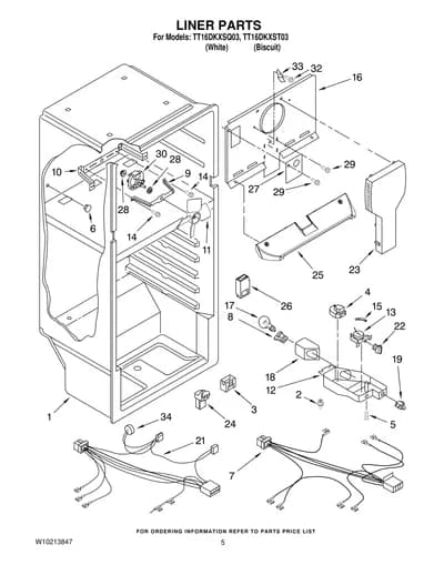 LINER PARTS