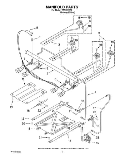 MANIFOLD PARTS