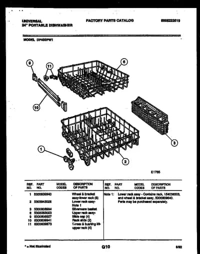 RACKS AND TRAYS