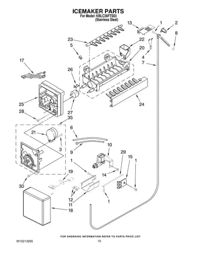 ICEMAKER PARTS