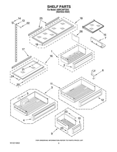 SHELF PARTS