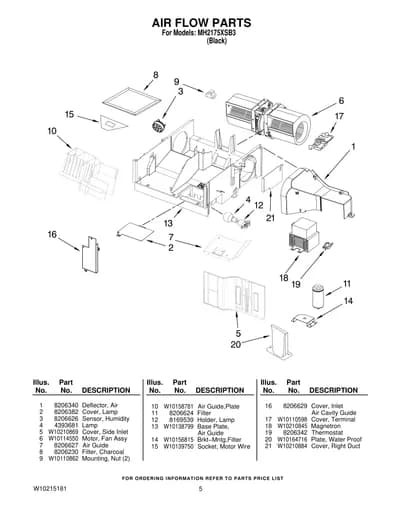 AIR FLOW PARTS