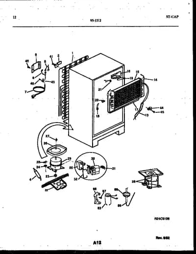 SYSTEM AND AUTOMATIC DEFROST PARTS