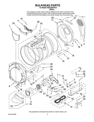 BULKHEAD PARTS