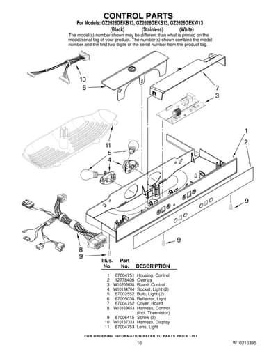 CONTROL PARTS
