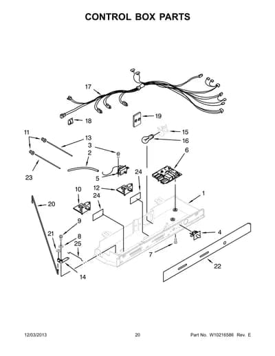 CONTROL BOX PARTS