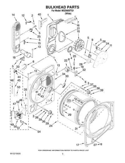 BULKHEAD PARTS