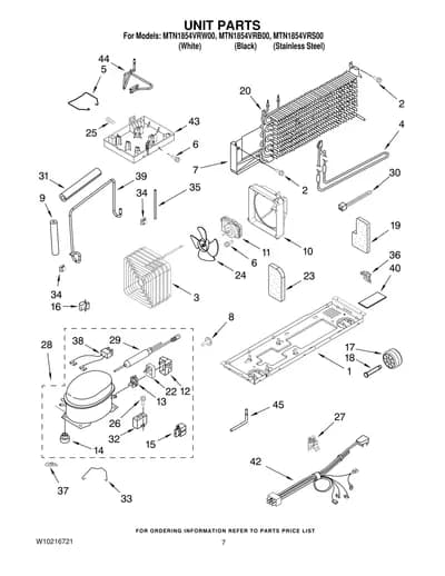 UNIT PARTS
