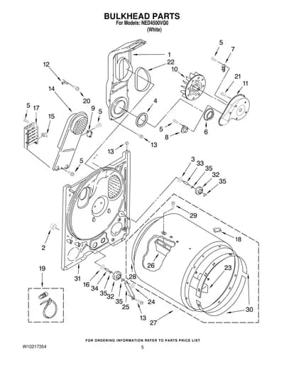 BULKHEAD PARTS