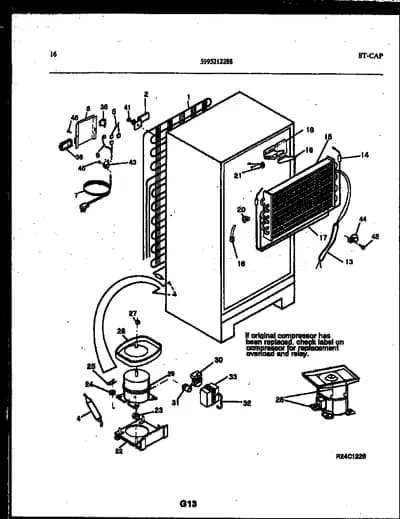 SYSTEM AND AUTOMATIC DEFROST PARTS