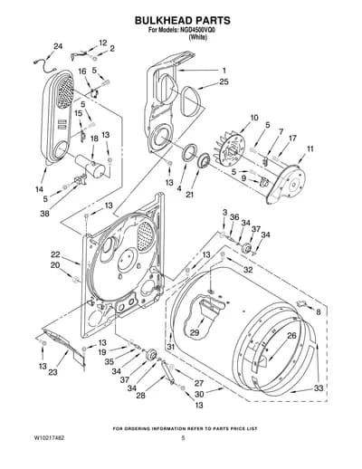 BULKHEAD PARTS