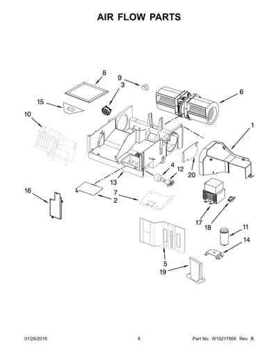 AIR FLOW PARTS