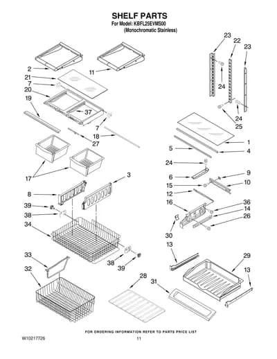 SHELF PARTS