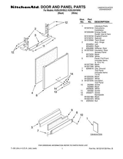 DOOR AND PANEL PARTS