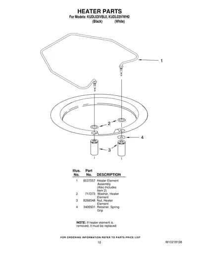 HEATER PARTS
