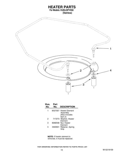 HEATER PARTS