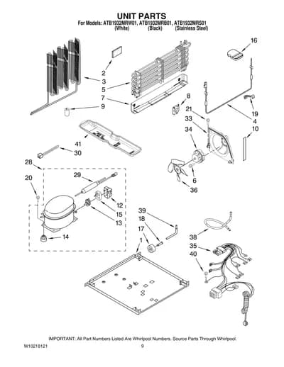 UNIT PARTS