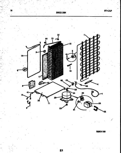 SYSTEM AND AUTOMATIC DEFROST PARTS