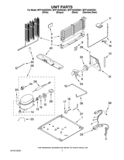 UNIT PARTS