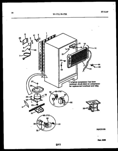 SYSTEM AND AUTOMATIC DEFROST PARTS