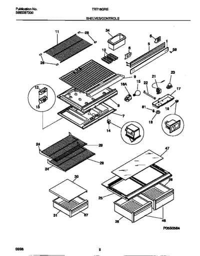 SHELVES/CONTROLS
