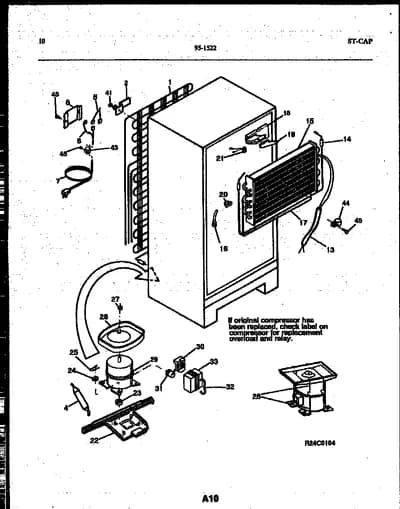 SYSTEM AND AUTOMATIC DEFROST PARTS
